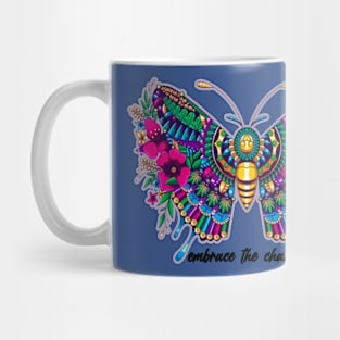 embrace change butterfly 1 Mug